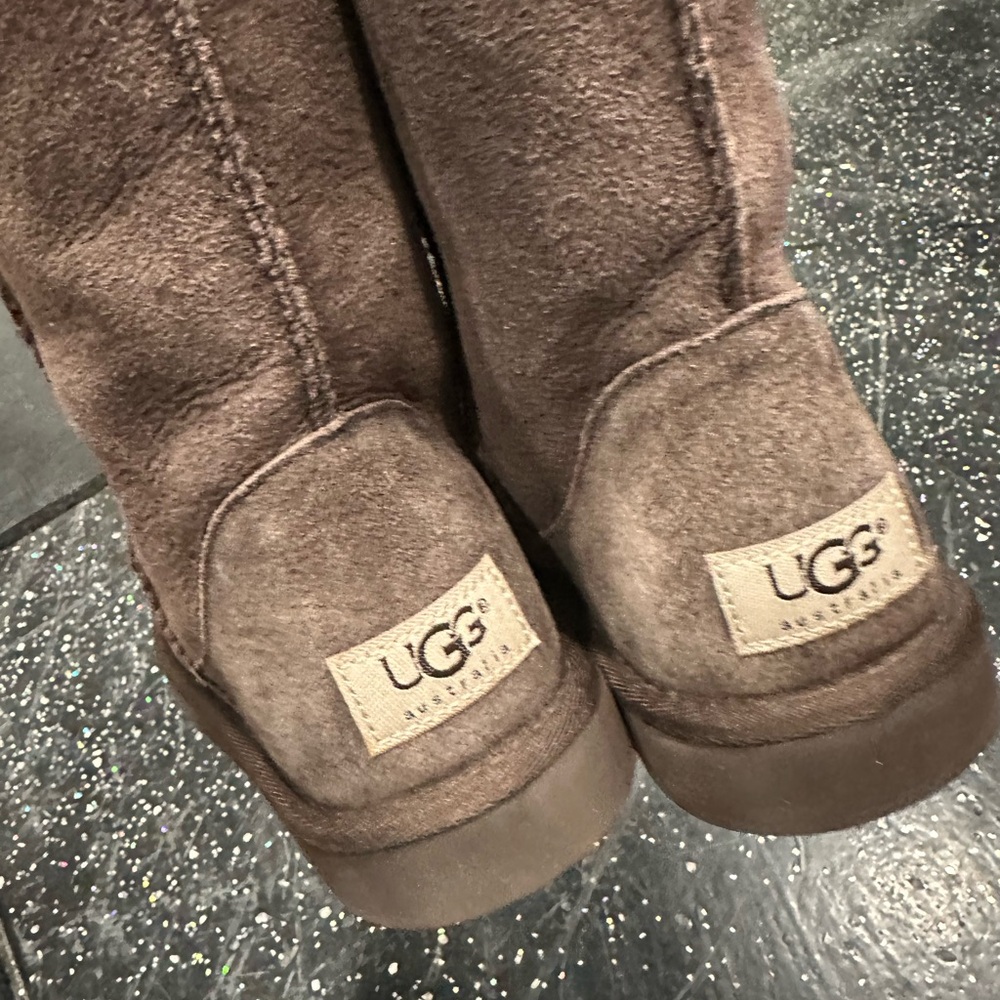 UGG Chocolate Shearling Boots